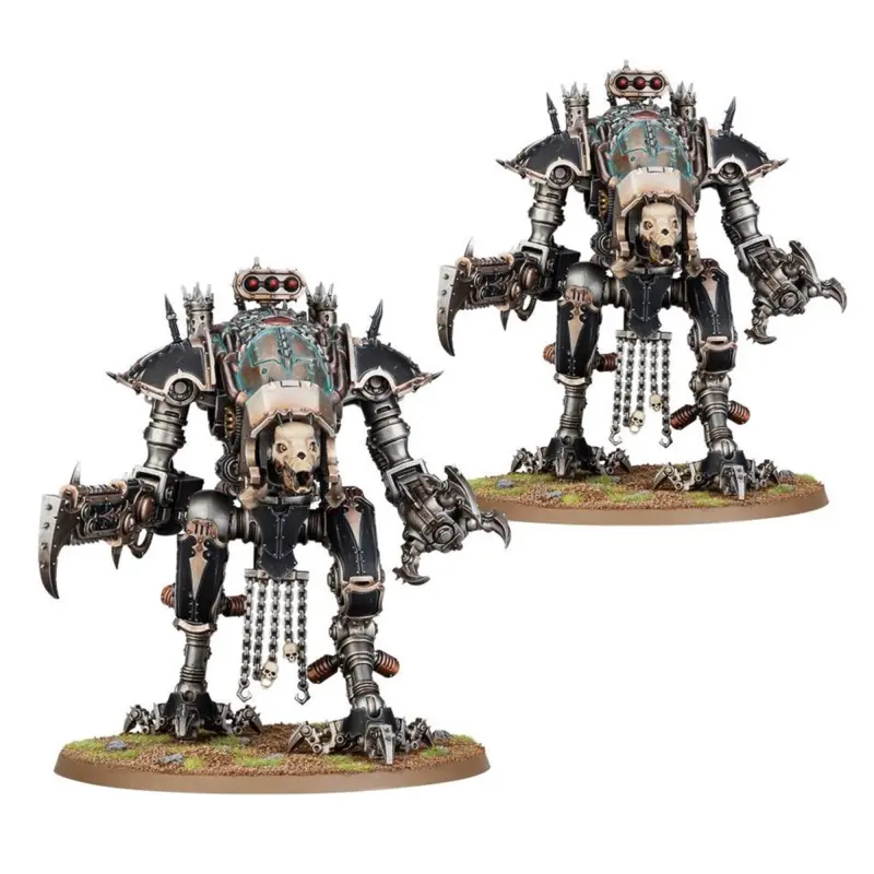 Wardogs, chaos knights, warhammer 40k, games workshop, model 43-64
